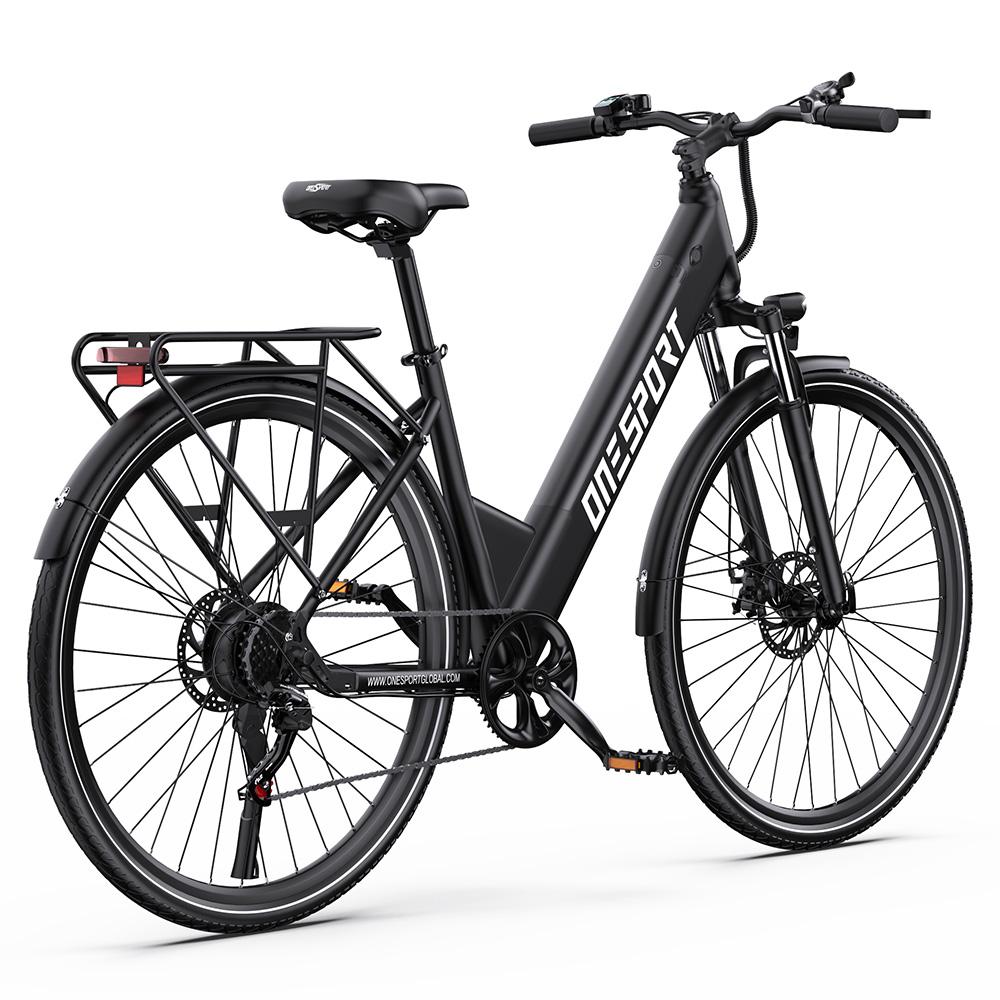 Electric Bicycle ONESPORT OT12 250W Motor City Electric Bike Top Speed 25Km/h 36V 13AH Max Range 65Km 7 Speed Load 150Kg