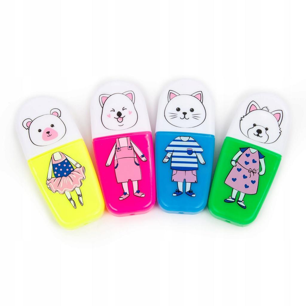 Animal highlighters - NEW look kidea 4291