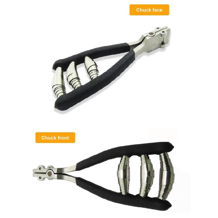 Wide Head 3 Spring Starting Stringing Clamp 3 Spring Starter Stringing Tool Badminton Racket Starting Stringing Clamp
