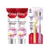 vanilla peony 2x(130+20)g toothpaste & twin brushes