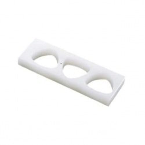 Sumibe Techno Plastics Sumitomo PE Rice Ball Mold (B) Kanto Type, 3-Cavity, Large, OB3LO