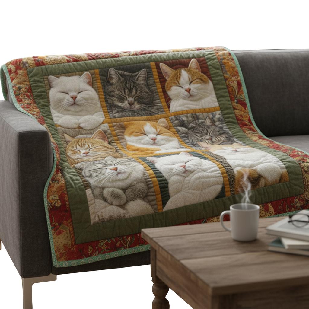 Cat Throw Blanket Cute Cat Flannel Fleece Sofa Blanket Warm Cat Fuzzy Blankets for Women Bed Single Bedroom Living Rooms Couch
