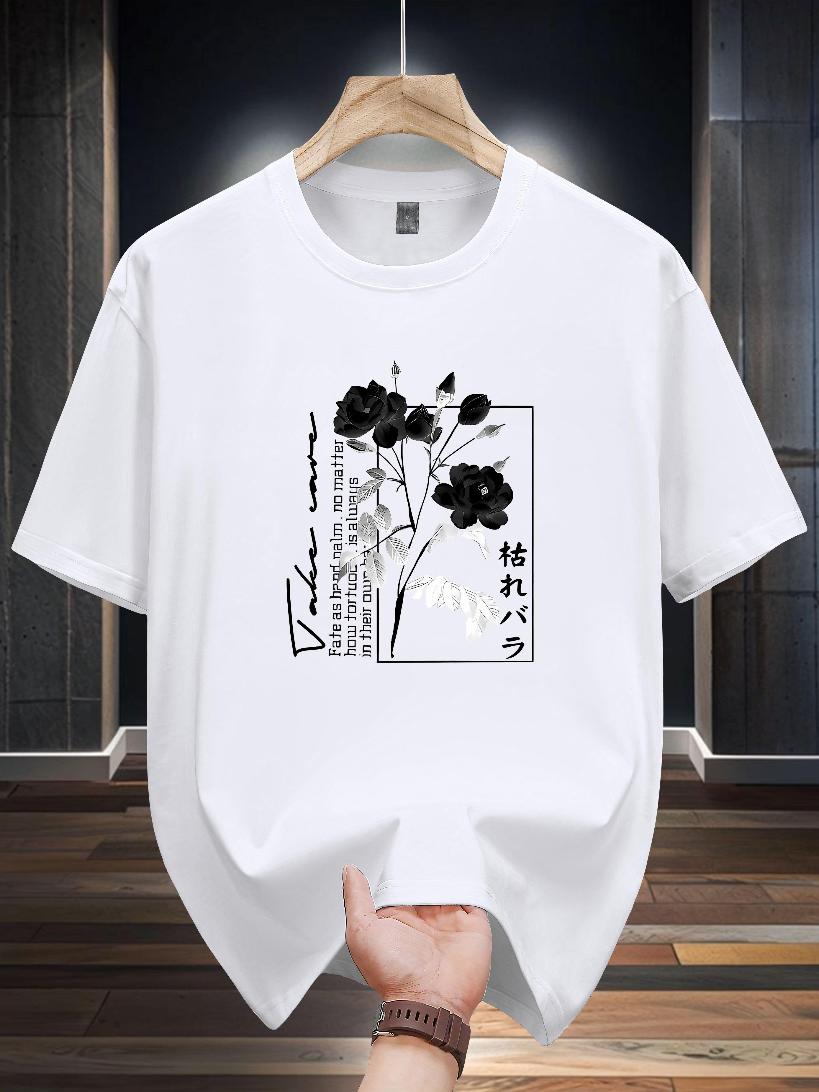 7.05 oz of 100% Pure Cotton Short-Sleeve T-shirt M