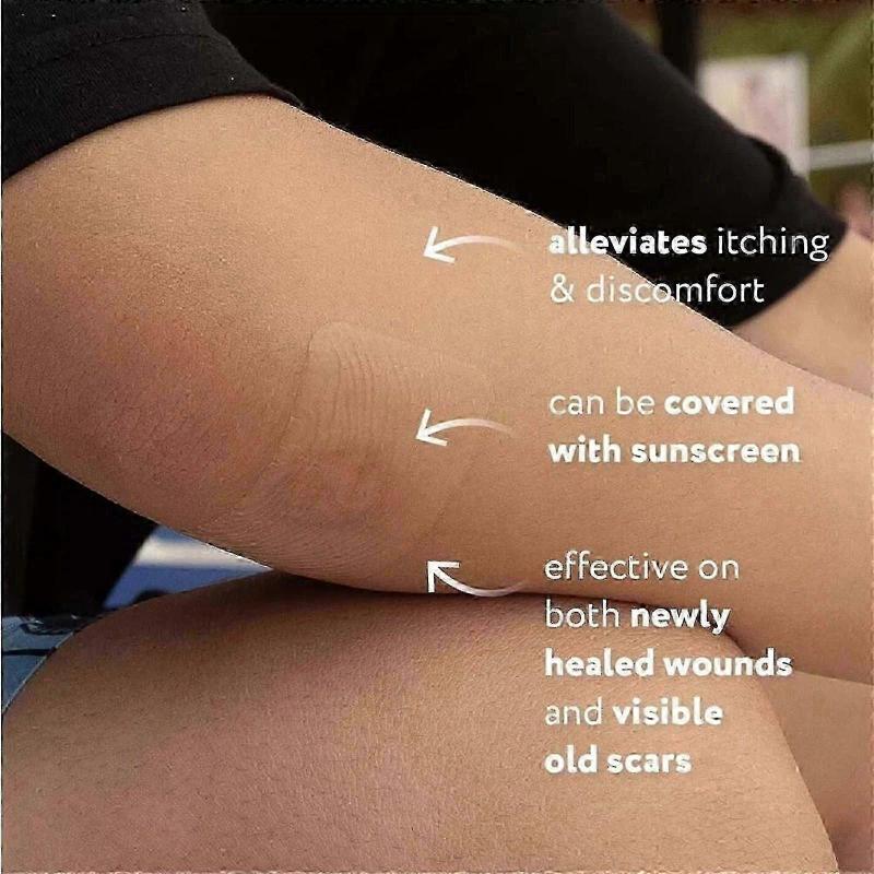 Scar Away Medical-Grade Clear Silicone Scar Sheets 6 Sheets & 10 Sheets