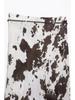TAOP&ZA Spring/Summer Women's Animal Print Midi Skirt Shirt Set