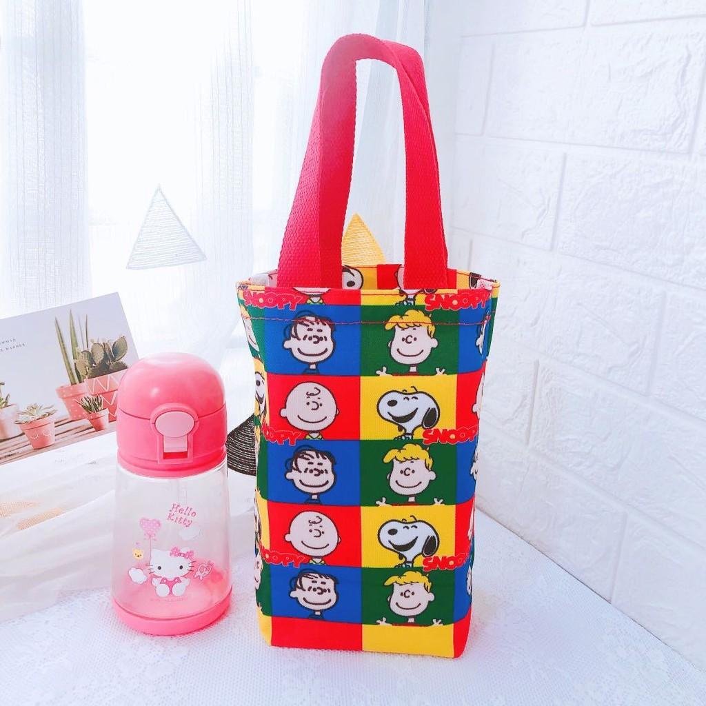 Cartoon Shin Chan Insulated Canvas Bag For Picnic And Carrying Casual