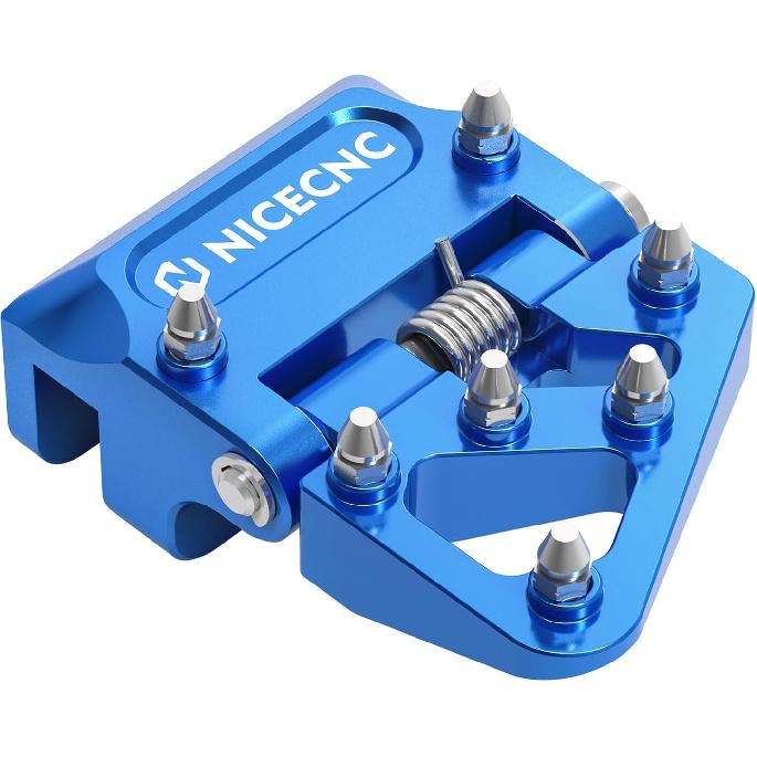 NICECNC Motorcycle Brake Pedal Lever Tip Collapsible Compatible with Yamaha YZ250 1997-2024 YZ250F 2001-2005 YZ250X 2016-2023 YZ125 1997-2024 YZ125X