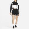(WMNS) Nike Sportswear Oversized Fleece Hoodie 'Black White' Women's DM6360-010