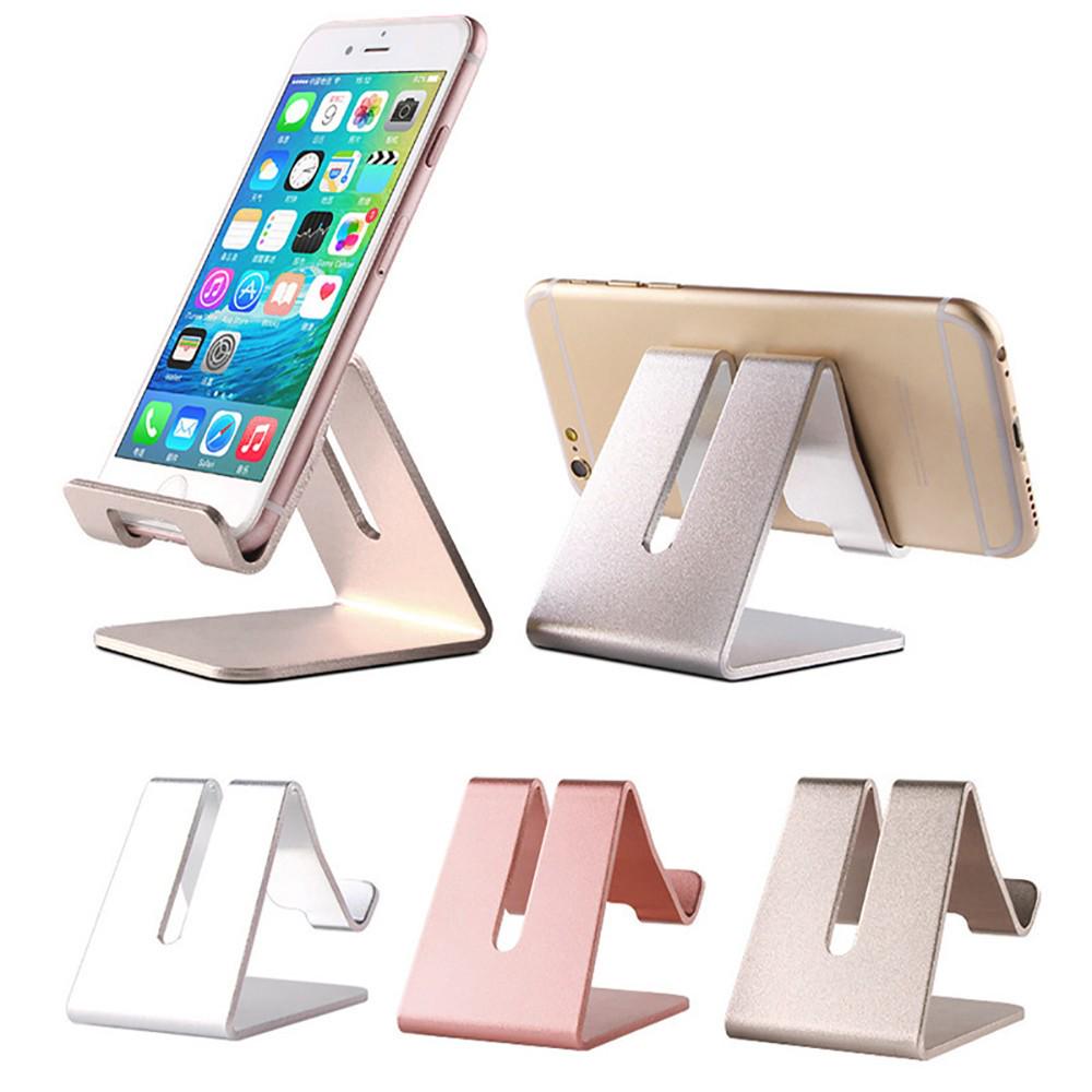Aluminum Desktop Holder, Table Stand Cradle Mount for Cell Phone and Tablet
