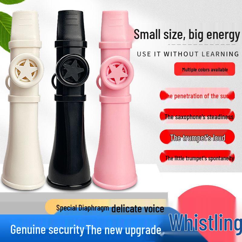 Pfeife Kazoo Flöte - Leicht zu lernendes ABS-Instrument aus Xiaohongshu & Douyin Videos