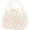 Corduroy Strawberry Ice Pack Insulated Lunch Bag - Large Capacity for Travel, Business, or Picnic