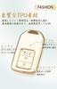 TECART Honda Key Case, Fits Honda WRV, Vezel, Odyssey, Fit, Freed, Shuttle, Jade, and Civic, Silicone Smart Key Case, Lightweight, Two-Button, White
