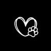 Love Jesus Heart Car Sticker - English Letter Decoration for Windows and Bumpers