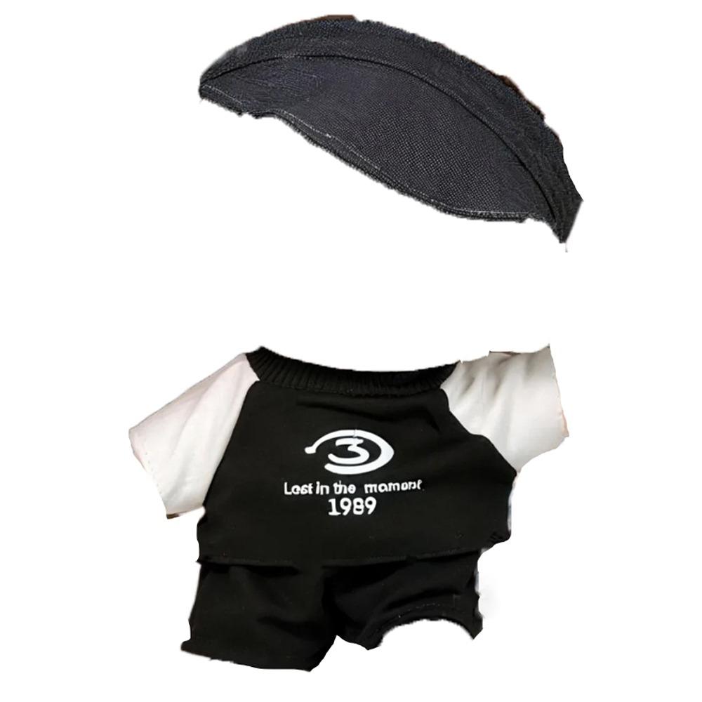 1 Set Peaked Cap 20cm Cotton Doll Clothes Outfit Plush Doll Clothes  Doll Accessories