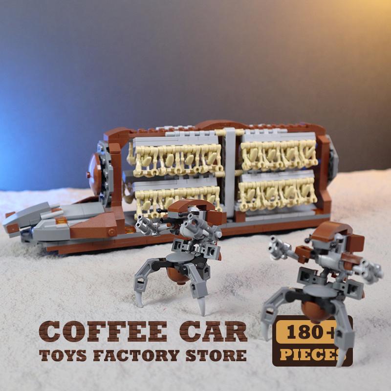 Star Plan Angriffsfahrzeug MOC Bausteine 3D Modell Roboter Kampf Raumschiff Blöcke DIY Puzzle Spielzeug Erwachsene Kinder Geburtstagsgeschenke