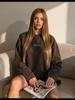100% cotton t-shirt spring and autumn European and American style simple personality trend design sense top trend