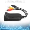 Z51B CVBS SVIDEO To HDMI Converter Adapter Support 720P 1080P High Resolution Plug And Play