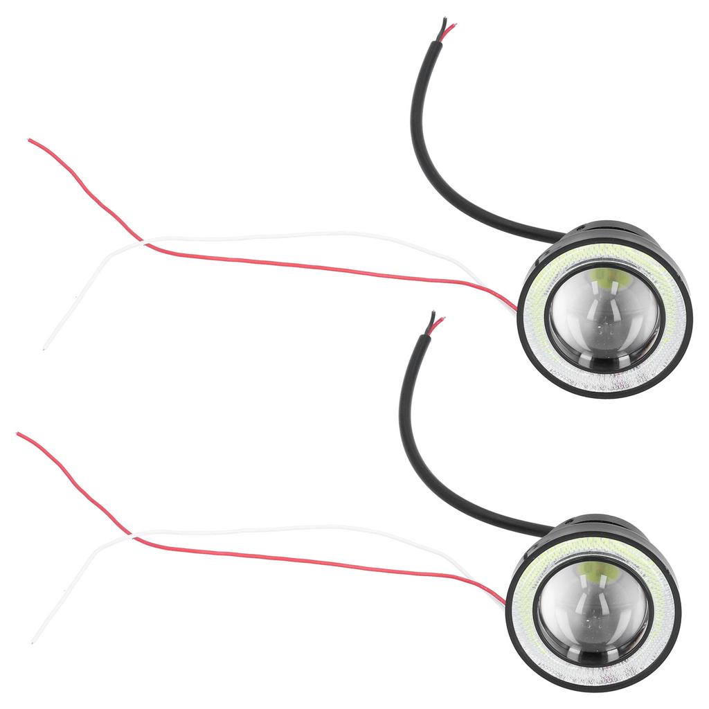 30W 2,5in Nebelscheinwerfer vorne IP65 Wasserdicht 1200LM LED Universell Weißes Licht Äußerer Ring 12V