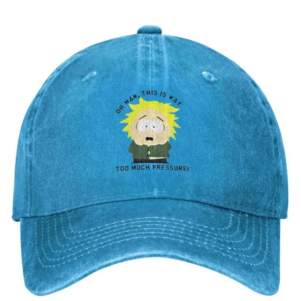 Tweek Tweak Washed Baseball Cap Souths Cartoon Parks Fashion Hip Hop Dad Hats Summer WoUnisex Unisex Running Sunshade Baseball Caps