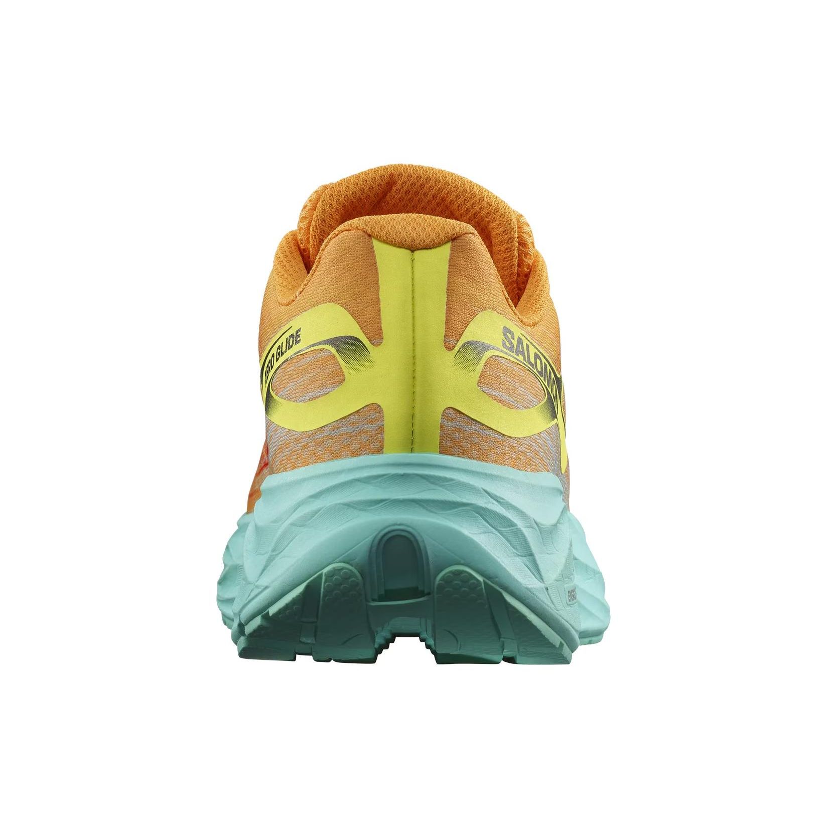 Salomon Aero Glide Zinna Cockatoo Мужские кроссовки Оранжевый Безопасность-Желтый — фото 5