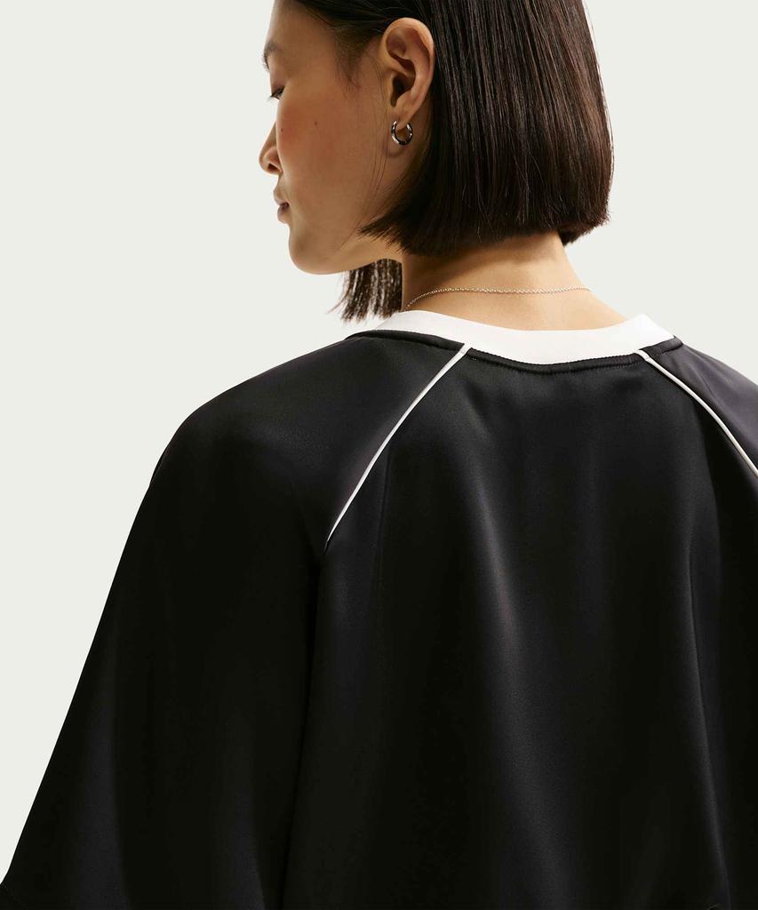Nike Sportswear Oversized Satin Top W - Black:Sale / Ih1331-010