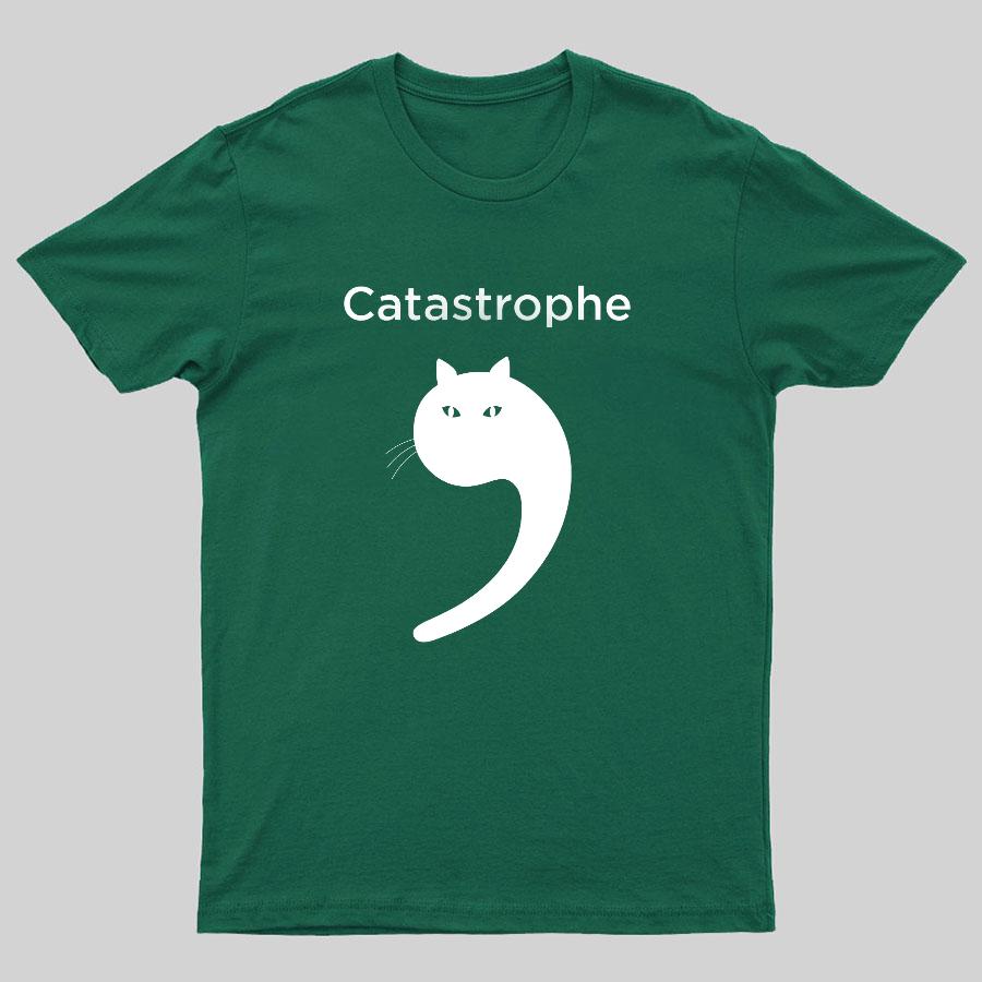Catastrophe 100% Cotton Summer Casual Cool Loose T-Shirt