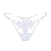 Sexy Embroidery Sexy Panties Real Temptation Fashion Hollow Thong Transparent Hip Underwear Women 2150