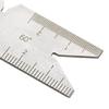 Machinists Grade Thread Center Gauge Set Steel Engraveds Marking Double Scale System Center Gauge For Various Standards