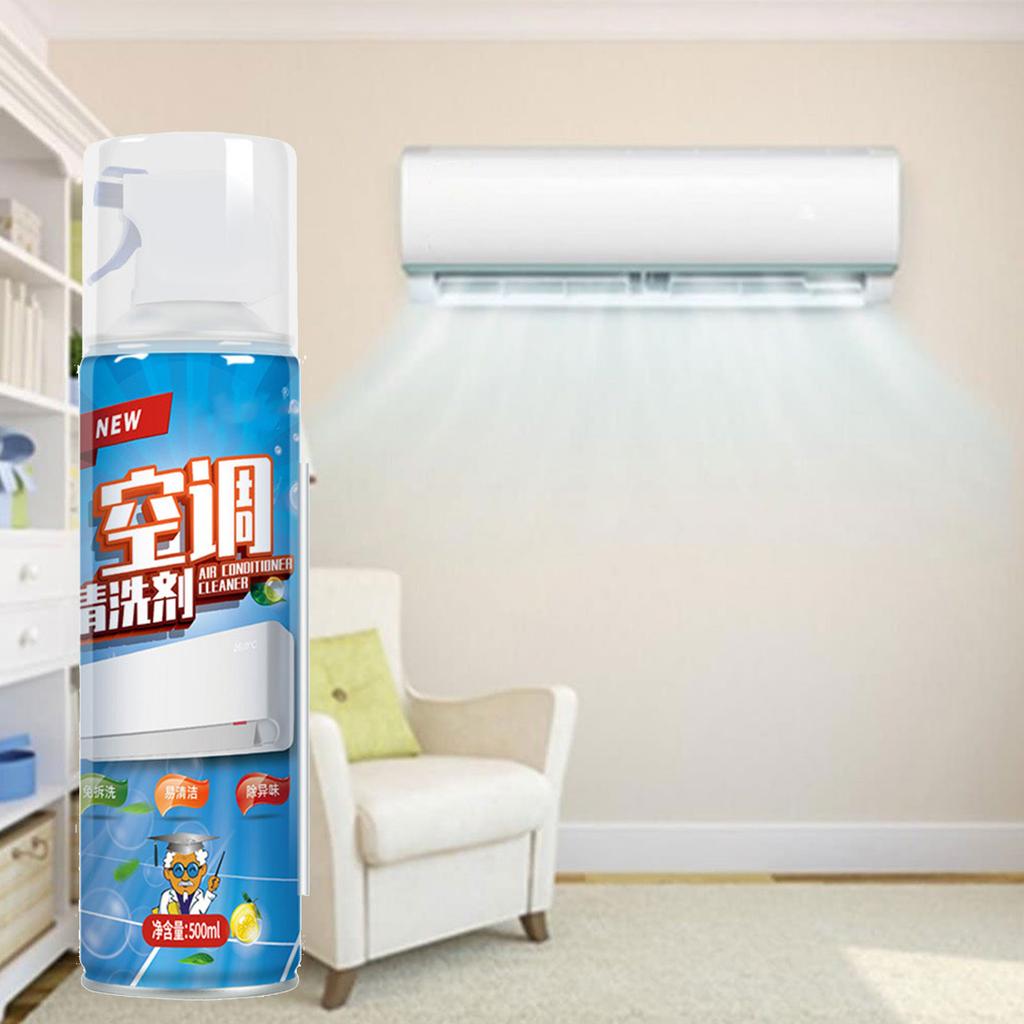 Air Conditioner Cleaner No Washing Foaming Cleaning Agent Easy Operation Foam Spray Cleaning Deodorizer for Home