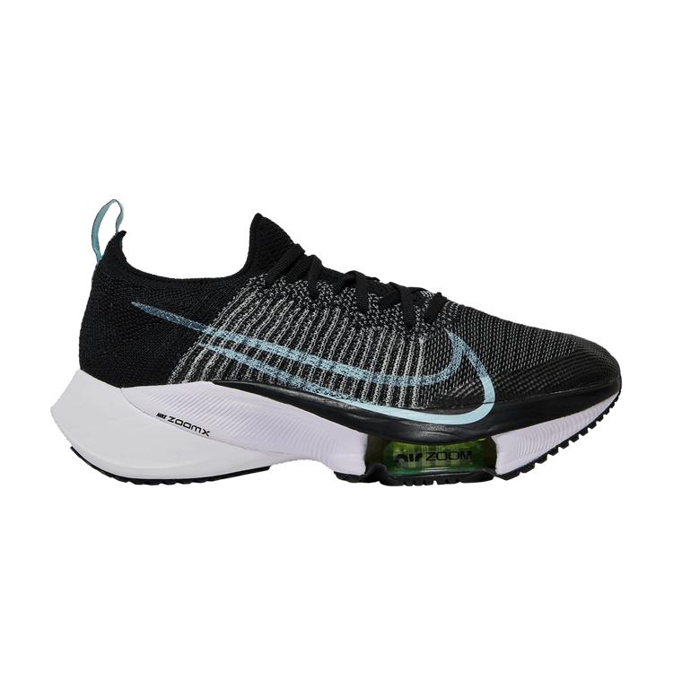 Nike Wmns Air Zoom Tempo NEXT% Flyknit  Black Glacier Blue  35.5