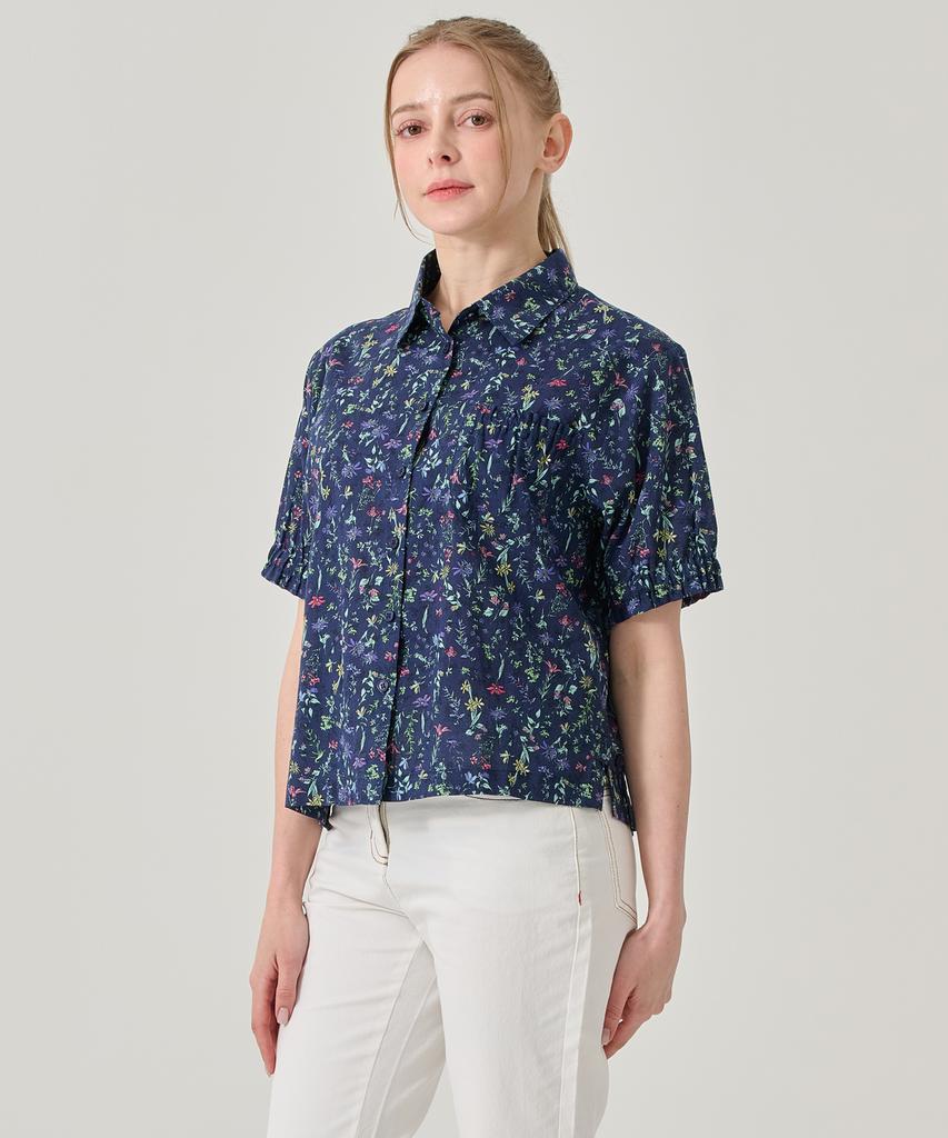 BILTMORE Kxg Women'S Summer Golf Wear Sleeveless Flower Print Blouse X0Rwsh1028