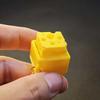 Cheese Clicker Fidget Keychain - Keyboard Style Sensory Toy With Click Sound Stress Relief Anti-Anxiety Gadget For Adhd Adults