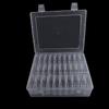 Storage Box for Nail Art Accessories, Classification and Packaging, Storage Box Set, 30+1 Compartments, Plastic Box Set