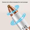 2 In 1 Hair Remover Facial Hair Remover and Eyebrow Trimmer Rechargeable Eyebrow Trimmer Epilator for Women Men