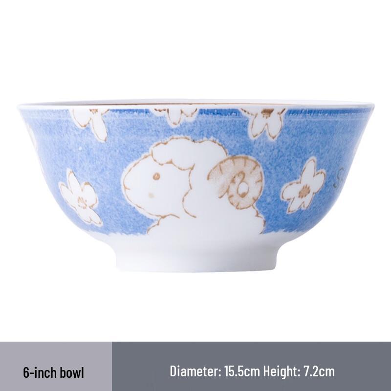 Cartoon Zodiac Ceramic Bowl