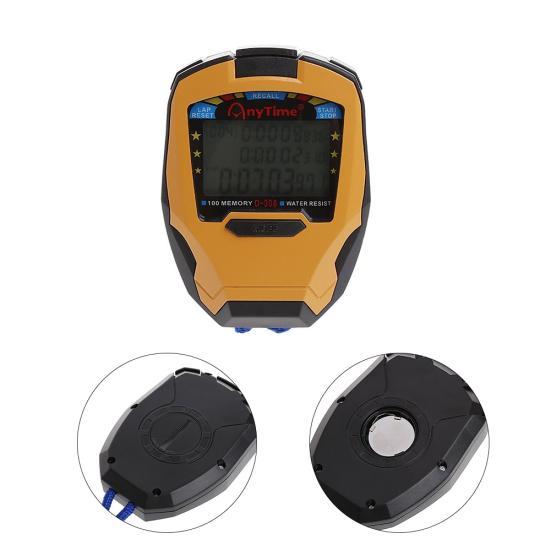 

Professional Digital LCD Referee Running Sport Timer Counter Stopwatch Alarm