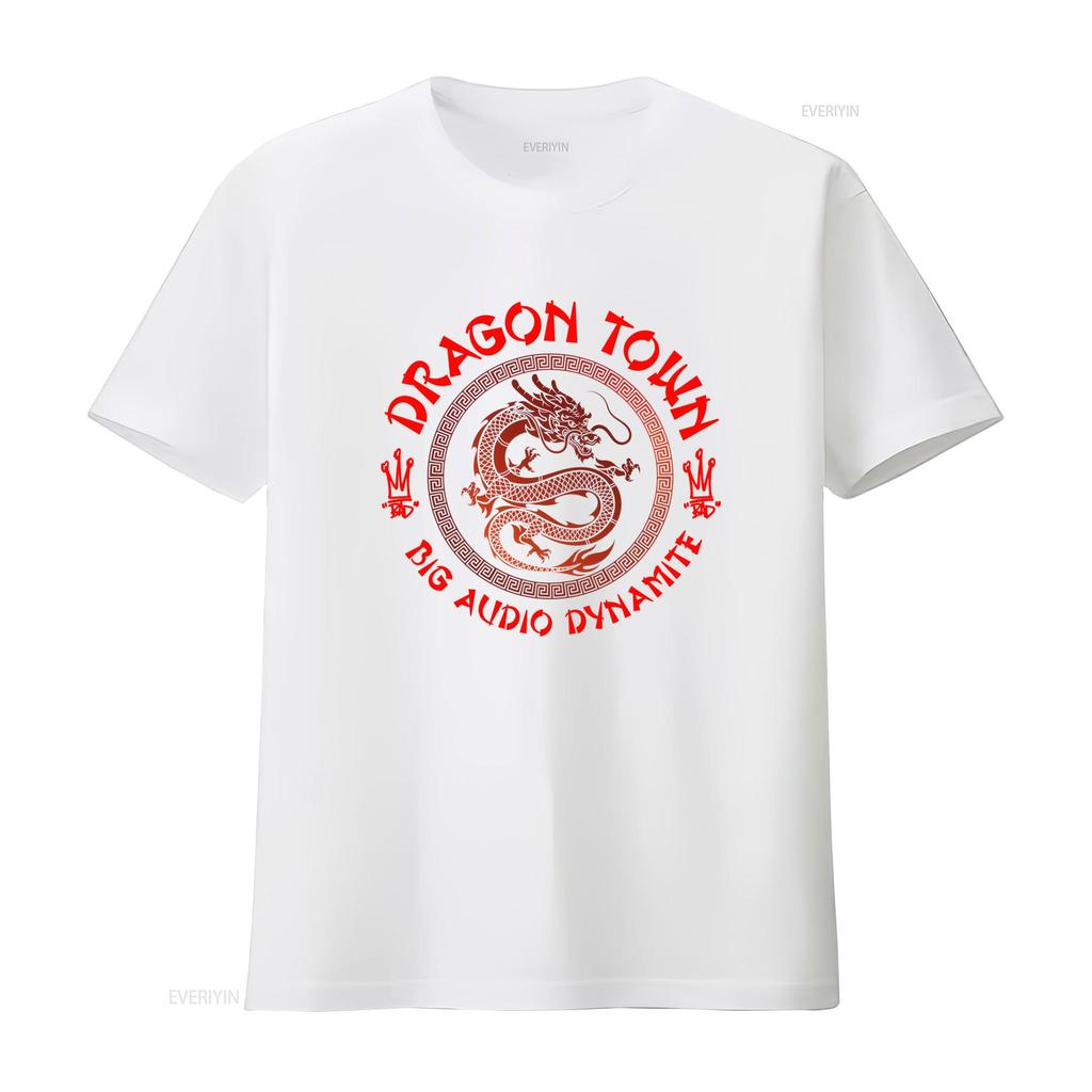 Dragon Town Big Audio Dynamite Mens T Shirt Made In Australia Sizes S To 2XL Featuring Bold Design for a Unique Look Vintage