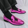 Brand Tassel Loafers Shoes Men Slip on Driving  Mens Comfortable Leather Shoes Men Wedding Trends Business Casual Shoes