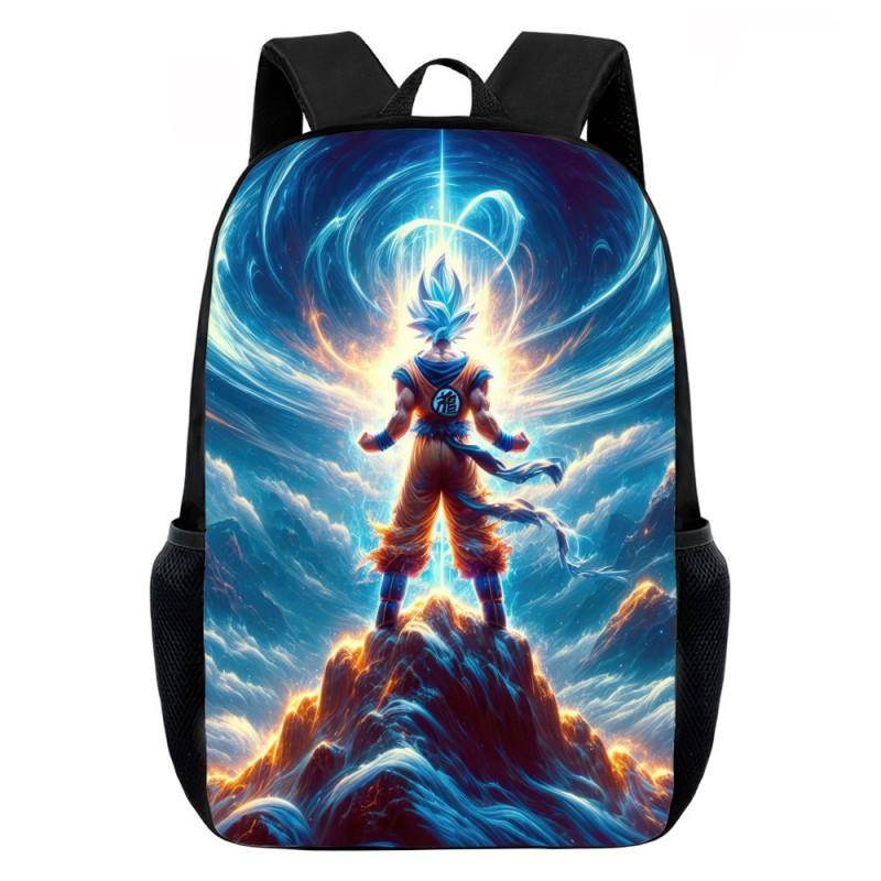 Dragon Ball Super Printed Kids School Backpack Elementary Students Lightweight Ergonomic Design