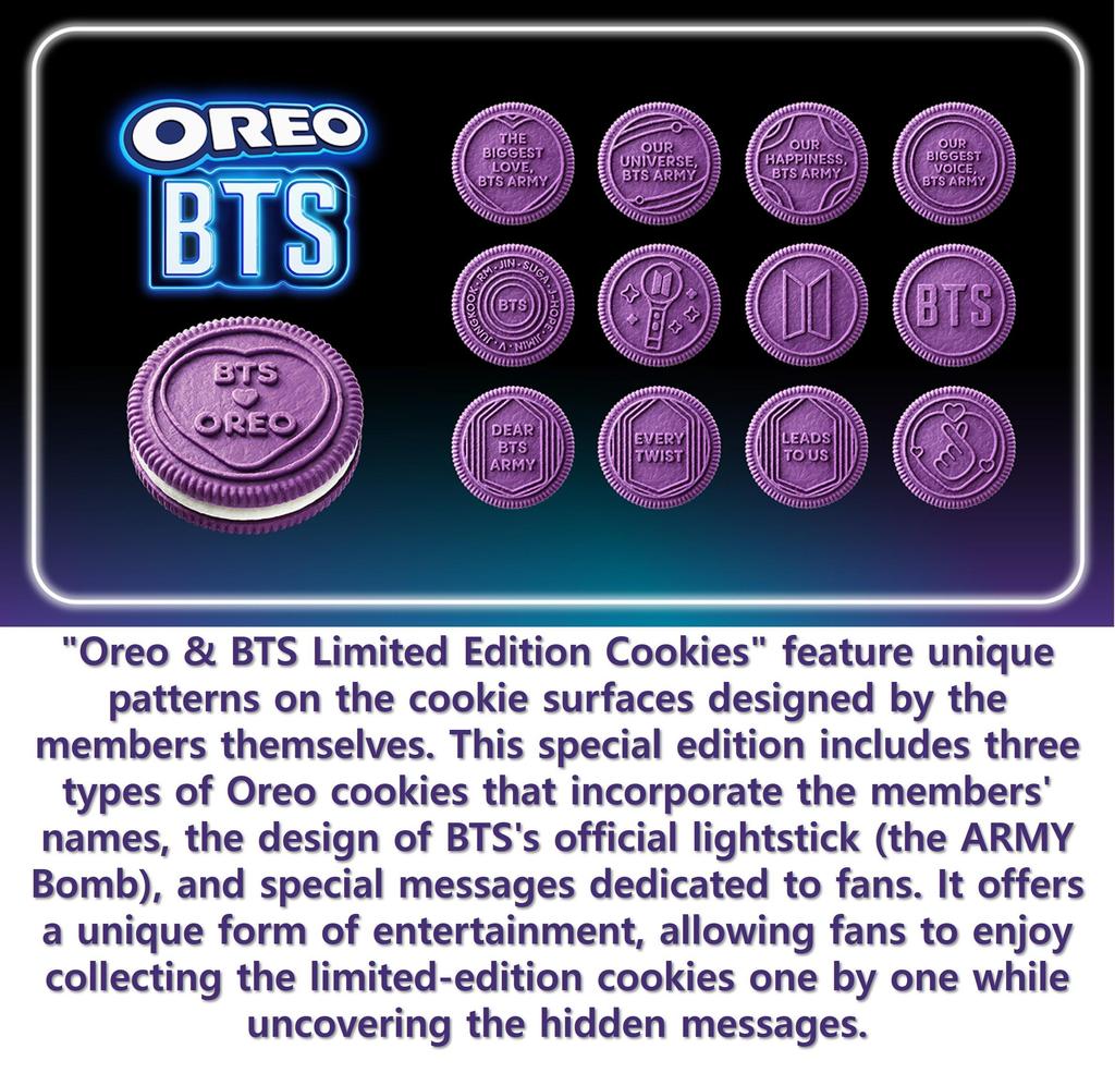 [BTS] Bts Oreo Limited Edition 100g