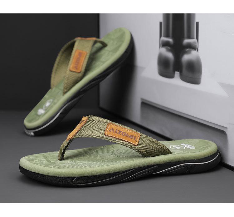 Men Flip Flops Summer Beach Flip Flops Men Casual Breathable Thicken Beach Men Slippers Outdoor Zapatillas Hombre for Male EVA