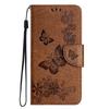 For Samsung Galaxy A16 5G/A16 4G Case Butterflies Flower Leather Wallet Flip Phone Cover