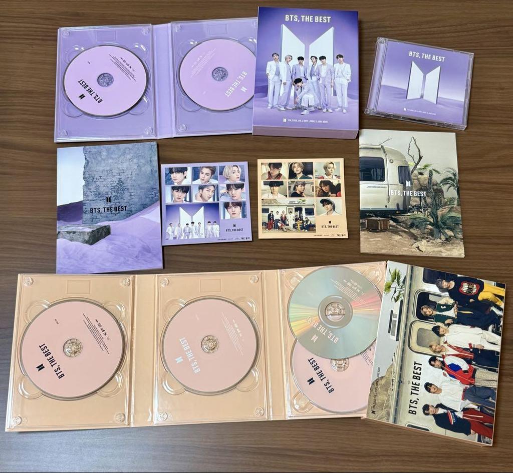 [USED] BTS THE BEST CD DVD