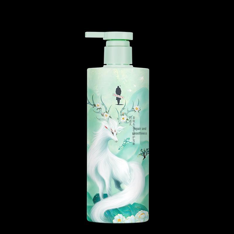 ADOLPH Tea Bran Ice Care Silicone-Free Shampoo & Conditioner Set