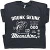 Moonshine T Shirt Vintage Kentucky Bluegrass Whisky Bourbon Alcohol Drinking Tee