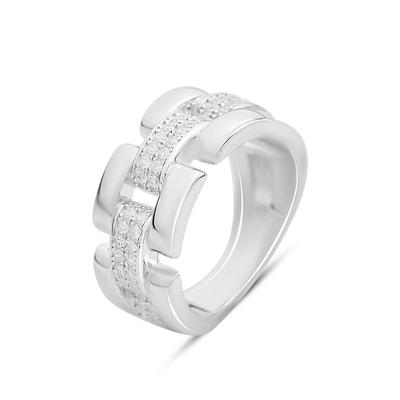 Silberring mit Zirkonia, Produktgewicht 7,79 g (2161790)