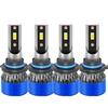 Car LED Headlamp Auto Light Bulbs 20000LM High Lumens Canbus Error Free 9005 9006 HB4 With High Quality 3570 CSP Cooling Fan