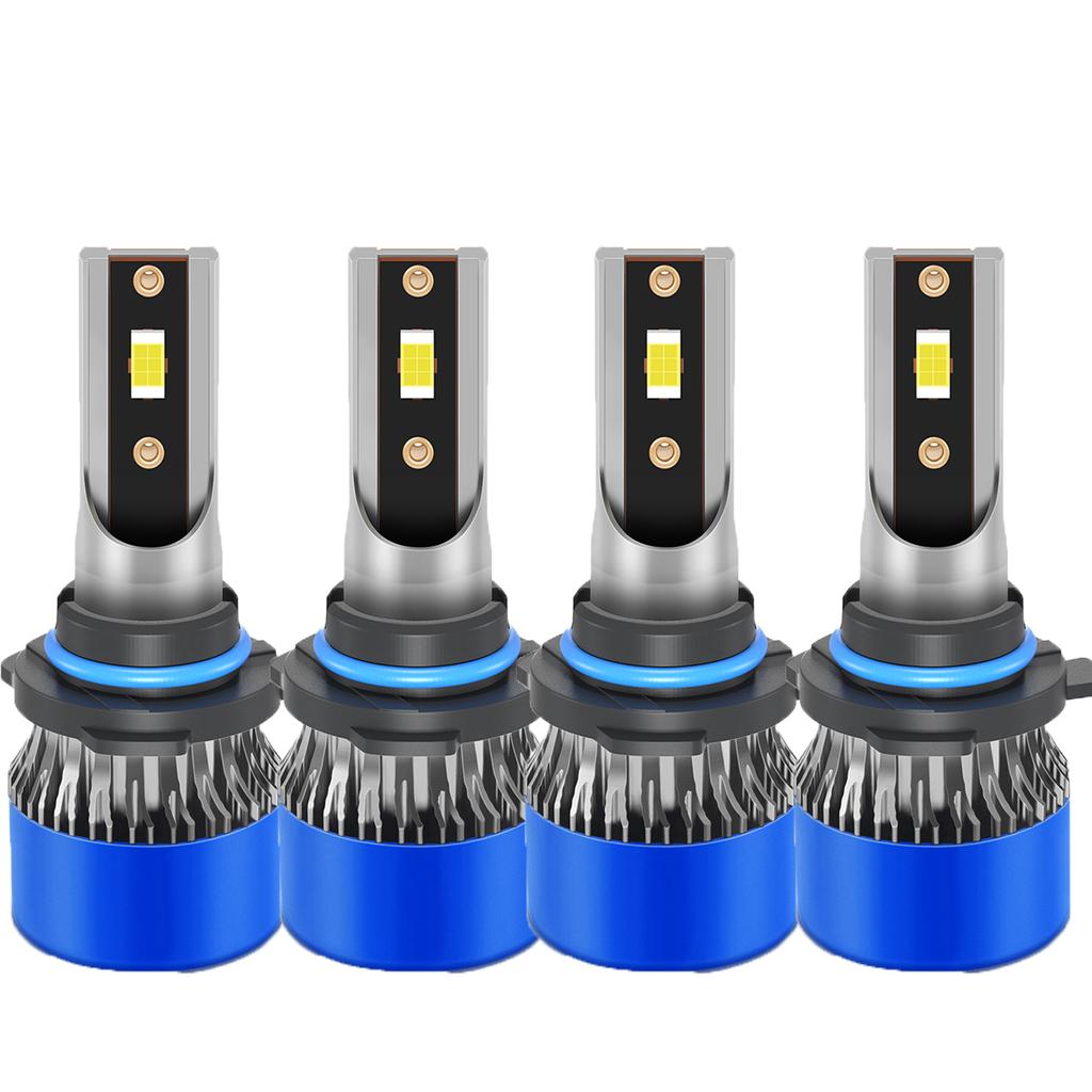 Car LED Headlamp Auto Light Bulbs 20000LM High Lumens Canbus Error Free 9005 9006 HB4 With High Quality 3570 CSP Cooling Fan
