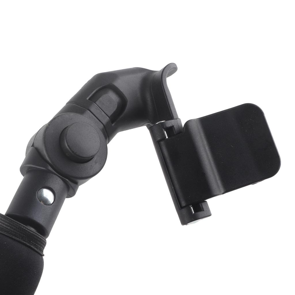 Baby Stroller Bumper Bar Universal Adjustable Angle Stroller Armrest Comfortable Silicone Stroller