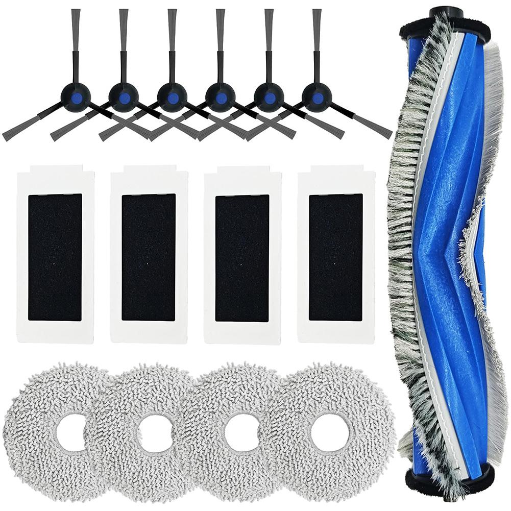 For Ecovacs T30S Pro Side Brush Filter Mop Cloth Set Roller Replacement Parts For Robot Vacuum Cleaner Accessories Kit